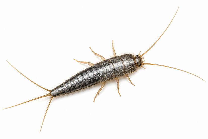 Silverfish pest identification