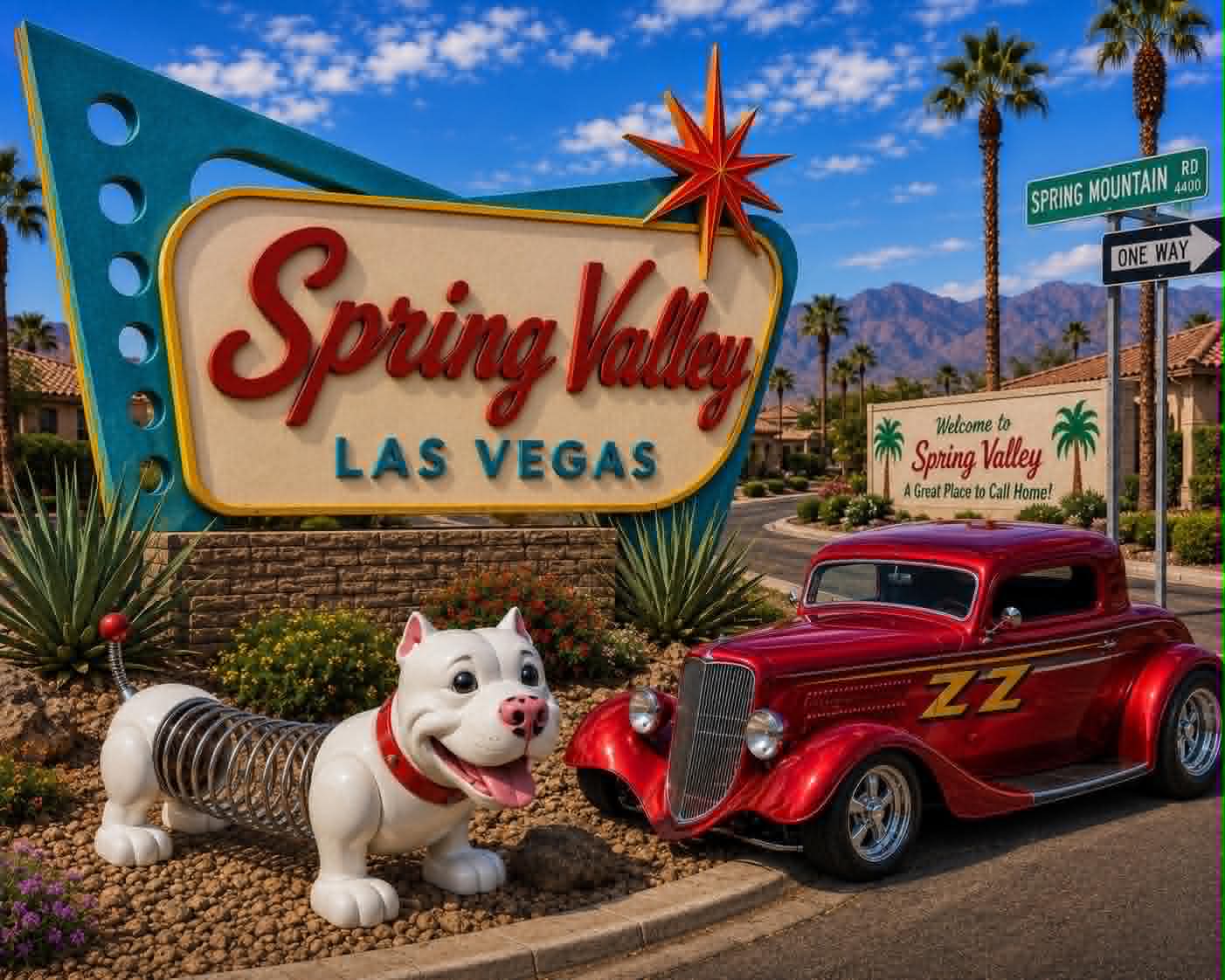 Spring Valley community in Spring Valley